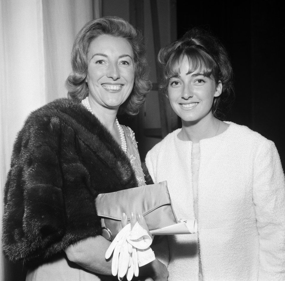 Dame Vera Lynn with her beloved daughter Virginia