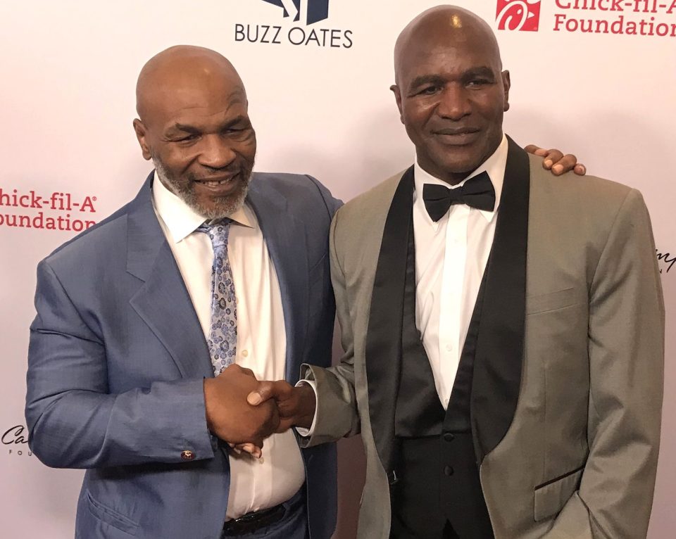  Tyson and Holyfield could fight for a third time in the Middle East in November