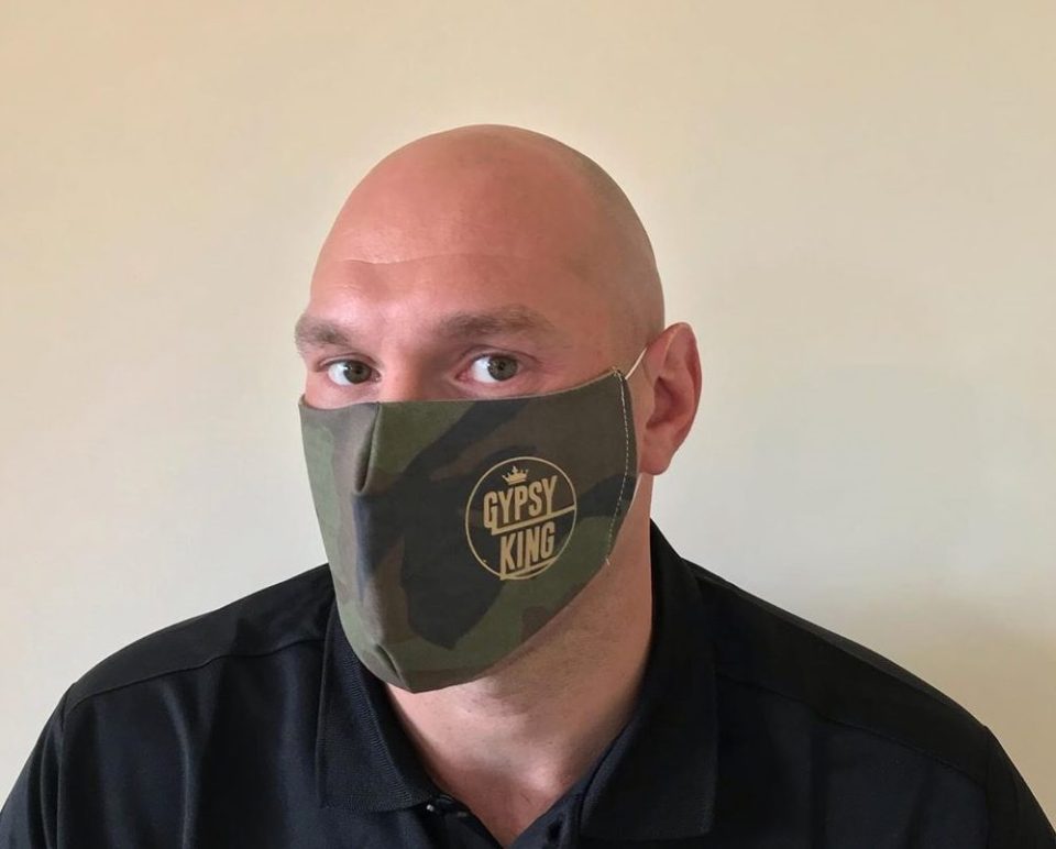  Tyson Fury flogged face masks and donated money to the NHS