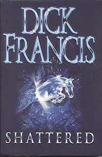 One of the books is the thriller Shattered by Dick Francis