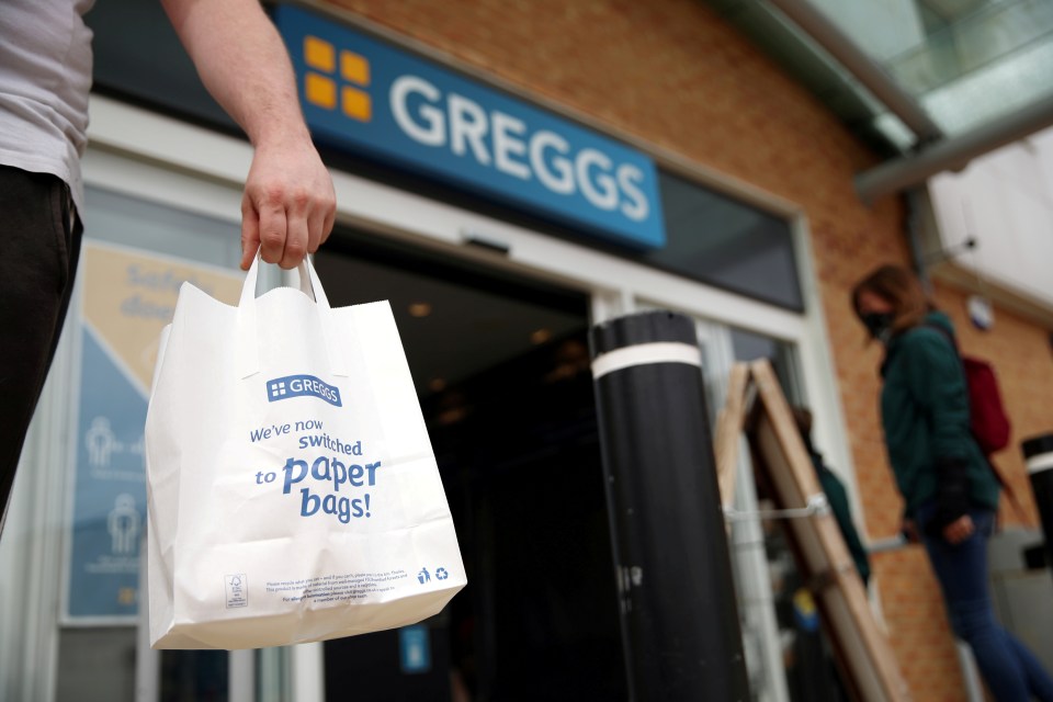 Greggs is reopening 800 branches across the UK on Thursday