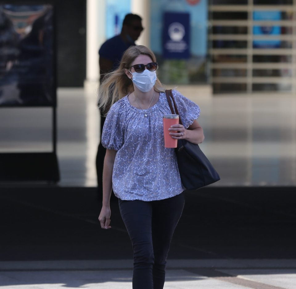  Wearing a face mask can cut the risk of spread by more than four fifths, research found