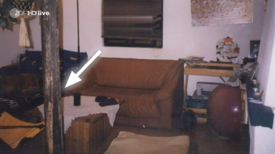 Inside one of the the suspect's houses