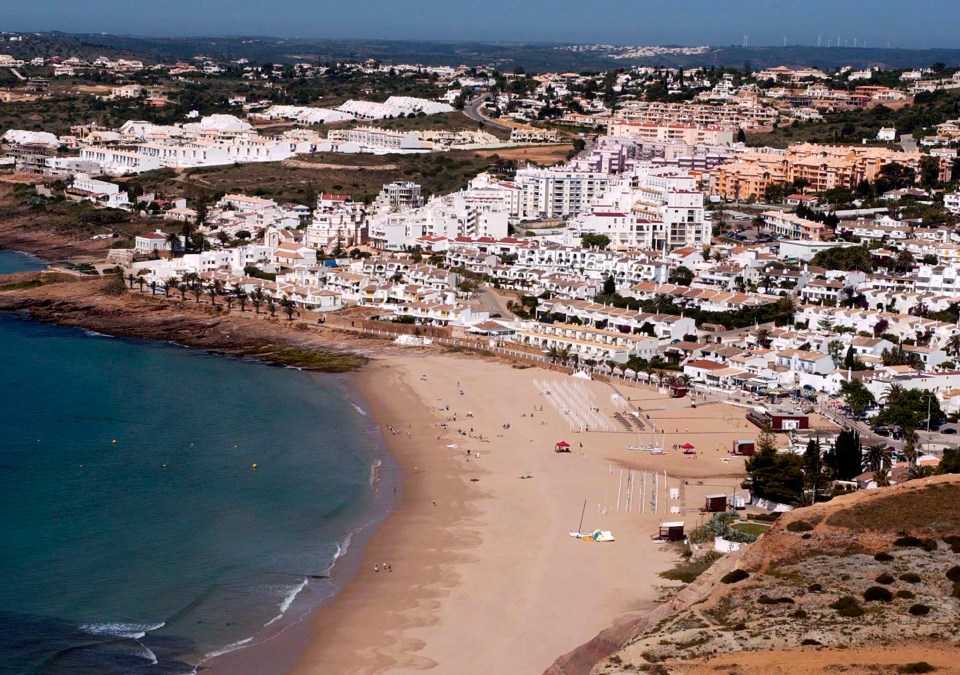 The property had view onto the beach where Maddie played