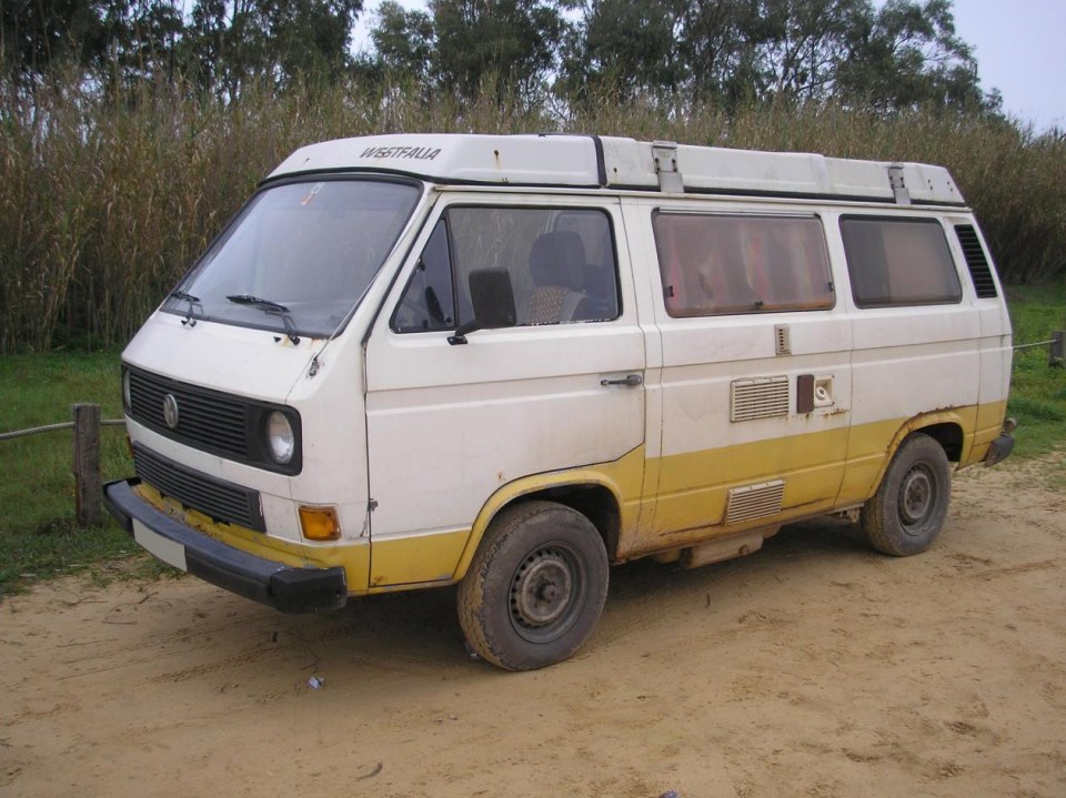 At the time of her disappearance, he was thought to be living in this camper van in Portugal