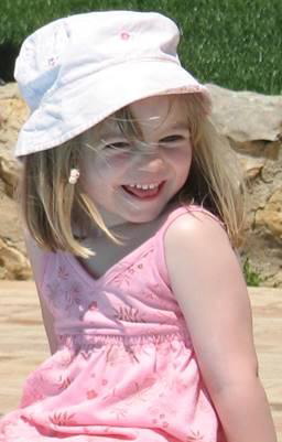 Madeleine, three, disappeared in 2007