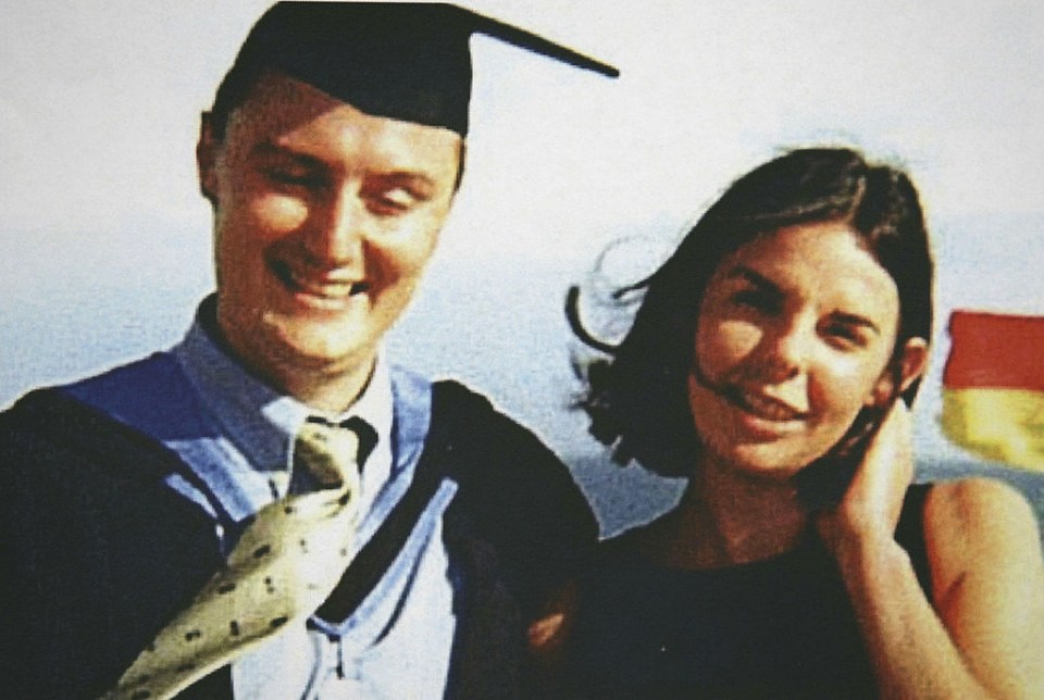 Peter Falconio and Joanne Lees pictured before their trip to Australia