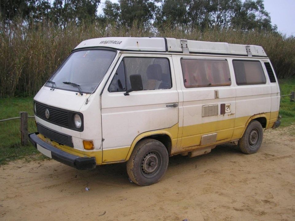  One witness said she recognised the suspect's distinctive camper van