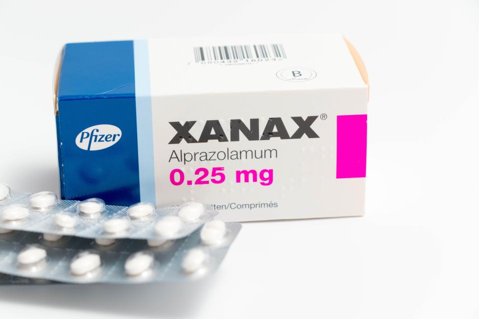 Addictive sedatives include Valium and Xanax