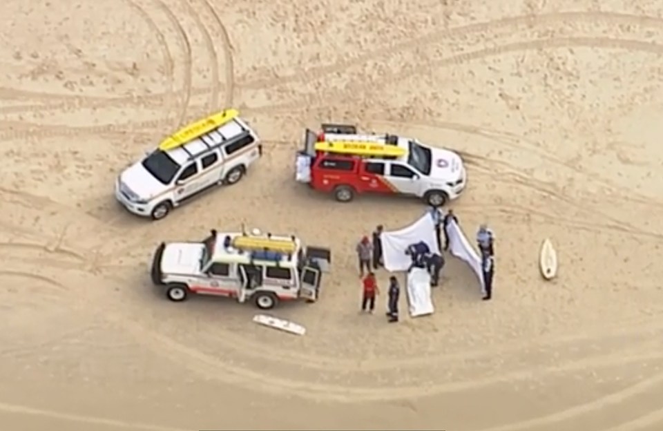  The man, 60, sadly died on the beach in Australia