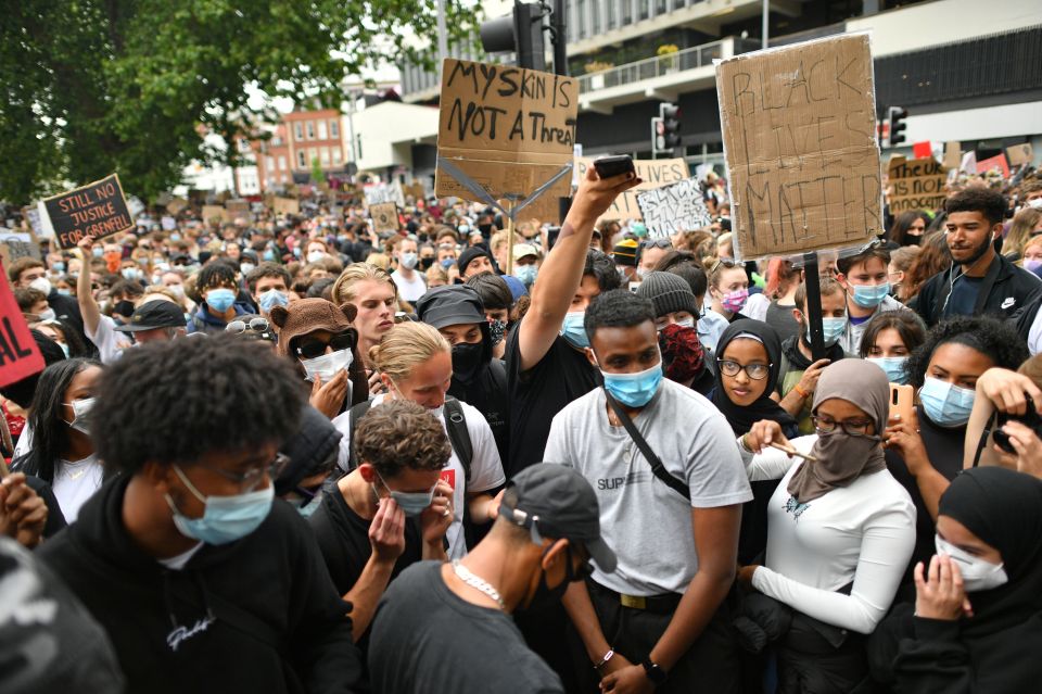  A rally is taking place in Bristol today