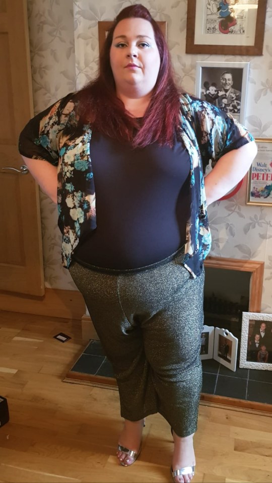 Hannah ballooned to 25st 12lb after going through a relationship breakup