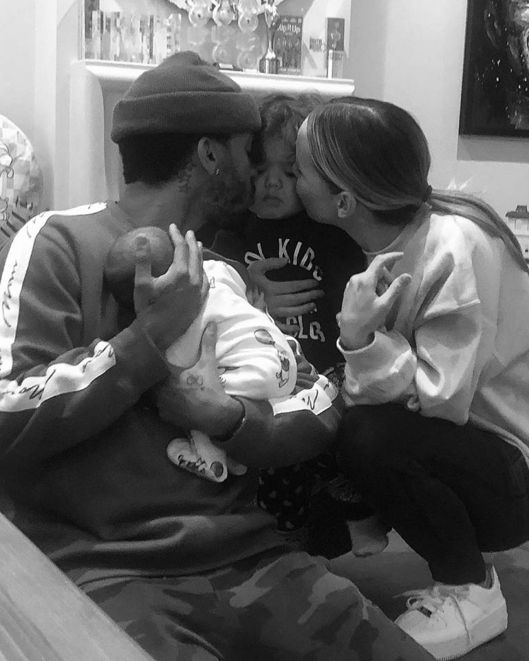  Aston Merrygold and Sarah Lou with sons Grayson and Macaulay