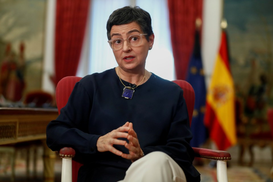 Arancha Gonzalez Laya said Spain would allow people from the EU into the country from Sunday, including people from the UK