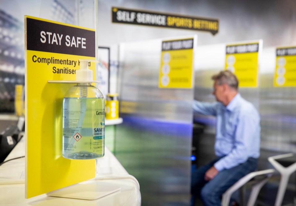 Betting shops are closed under the third lockdown