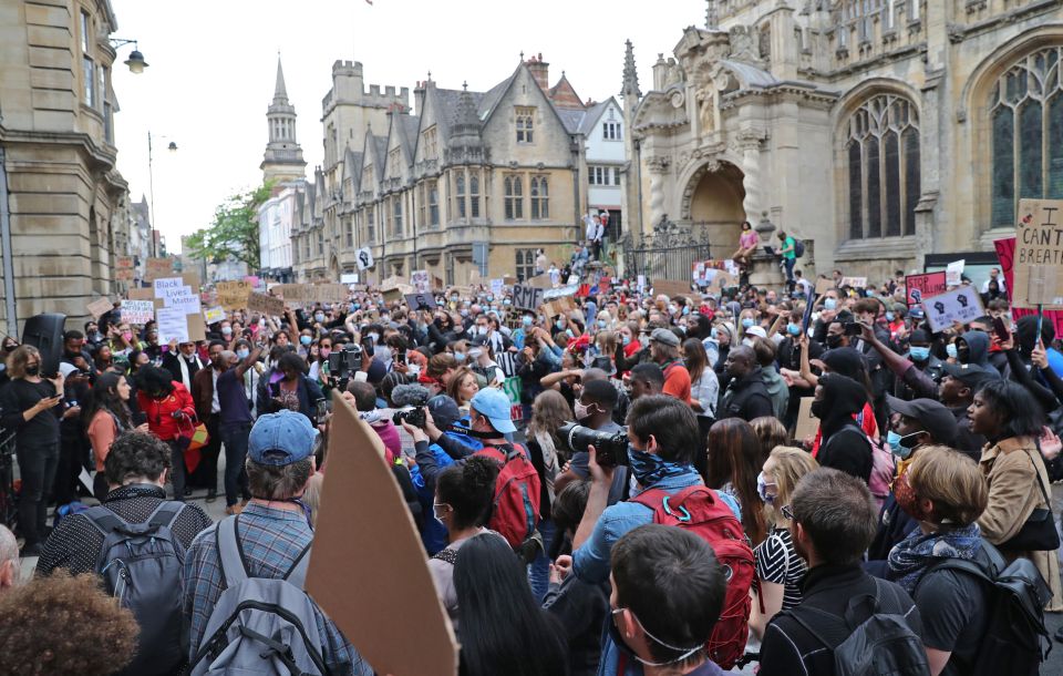  Black Lives Matter protests in Oxford last weekend