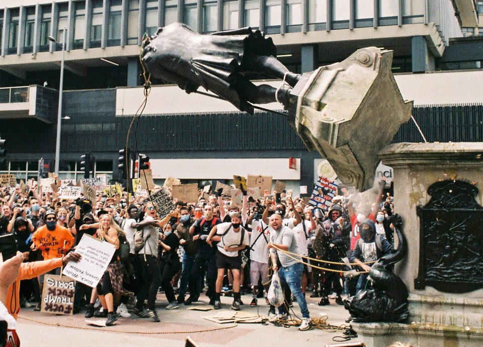 The statue of Edward Coulston was pulled down in protests in Bristol