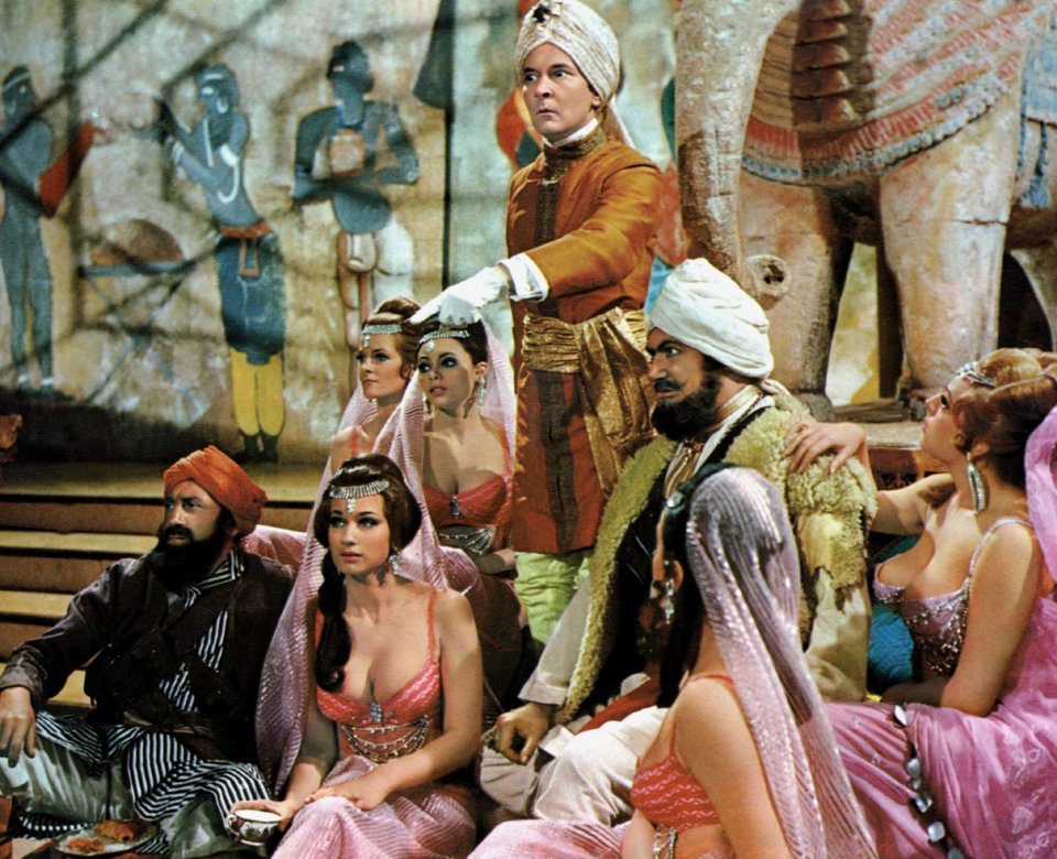 Carry On Up the Khyber sparked controversy when the actors Kenneth Williams and Bernard Bresslaw 'browned up'