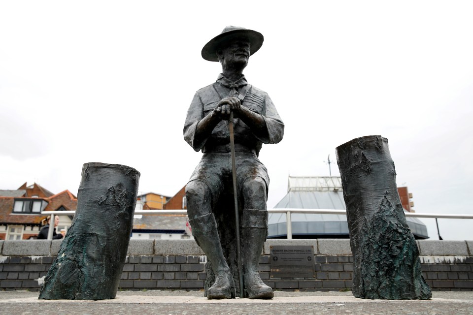  The statue of Baden-Powell is on a list of road names and statues that protesters want to see taken down