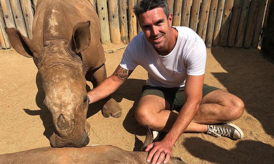 Kevin Pietersen decided to concentrate his efforts on protecting endangered rhinos after he stopped playing for England