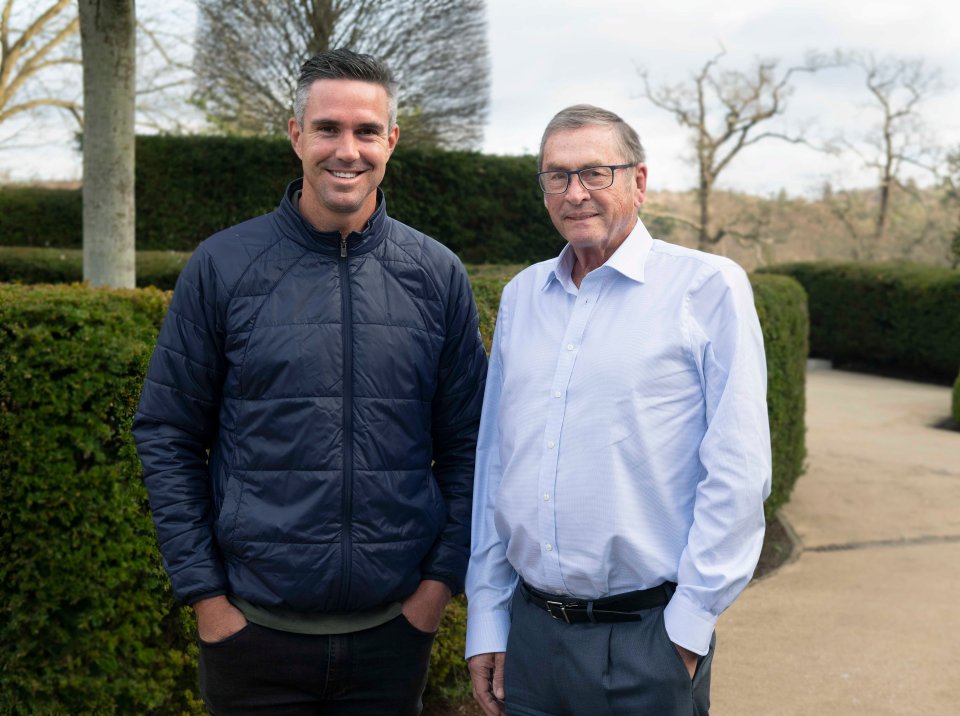 Kevin Pietersen and Lord Ashcroft share a passion for wildlife