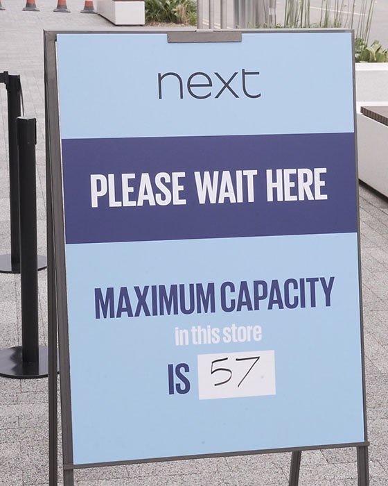 Each store will have maximum capacity limits 