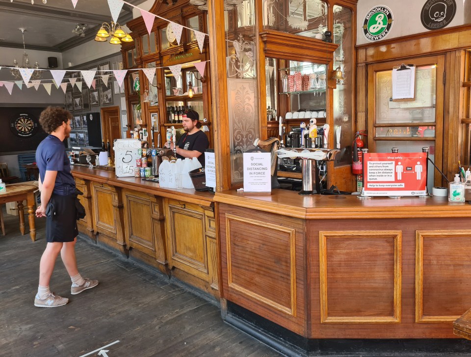 Brits could see pubs reopen on July, if the Government slashes the two-metre rule