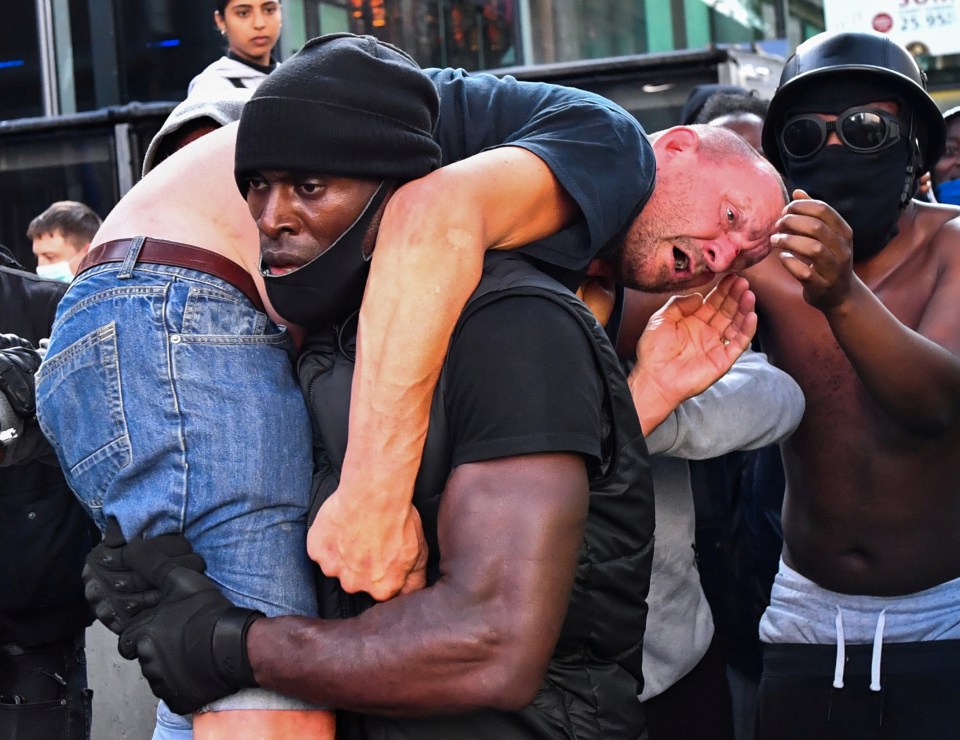 Black Lives Matter protest in London