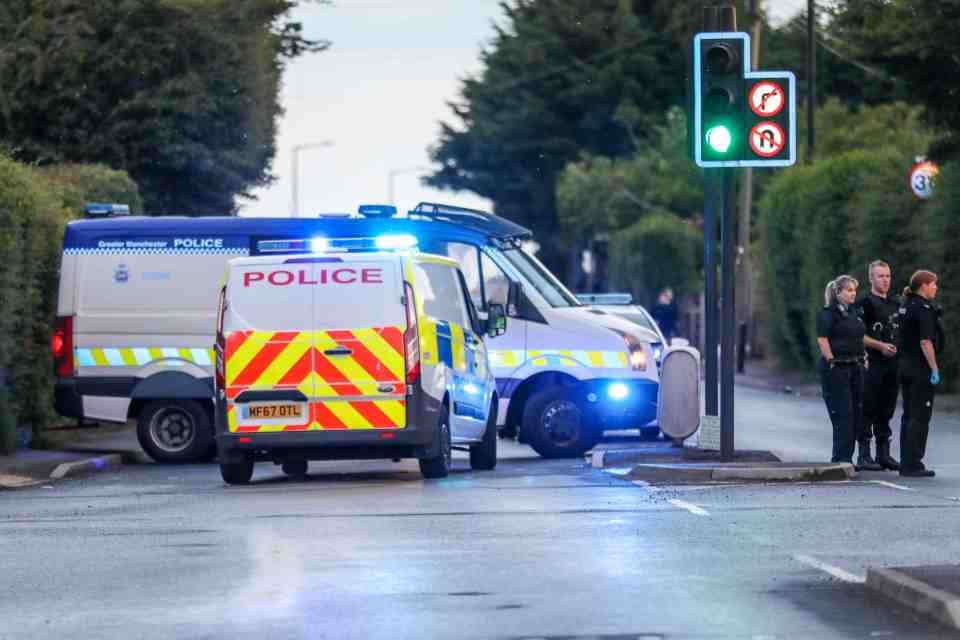  Riot vans reportedly entered the water facility