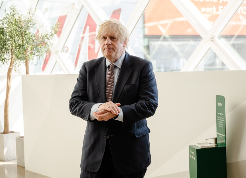 Prime Minister Boris Johnson has said the Government will review the two-metre rule