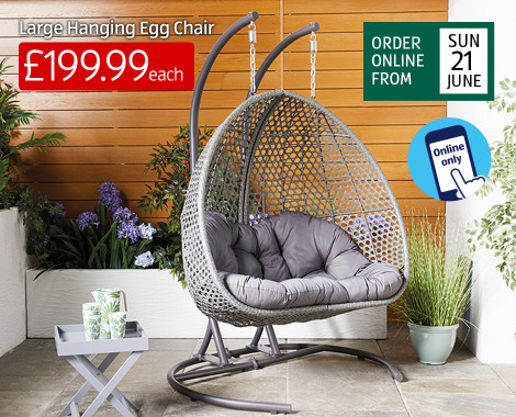 Aldi is selling a larger version of its popular egg chair