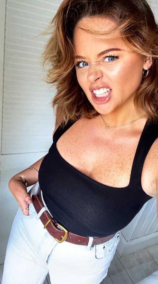 Emily Atack has wowed fans during lockdown with her sensational photos on Instagram