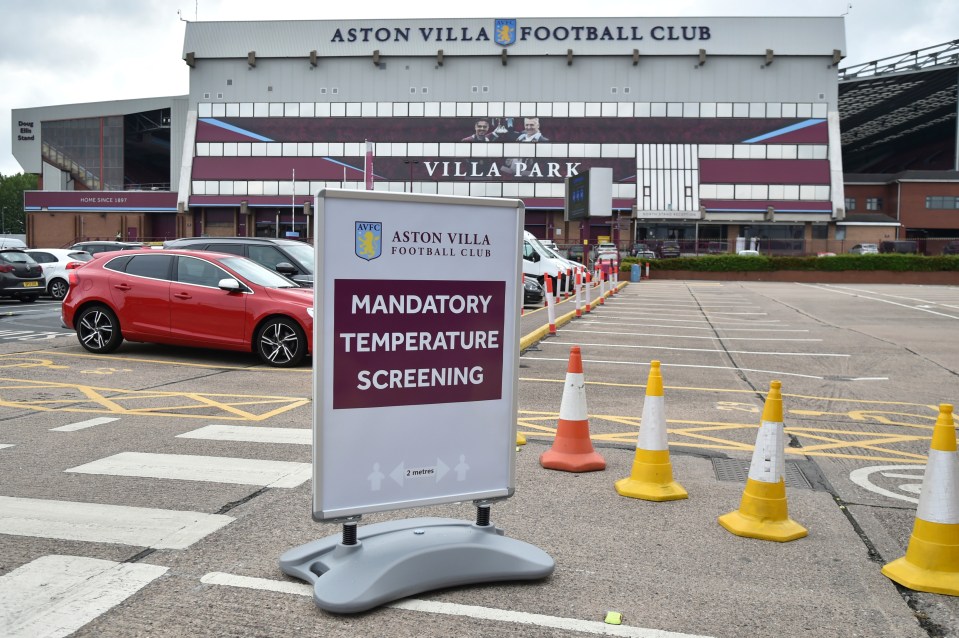  The club have asked fans not to congregate around the ground