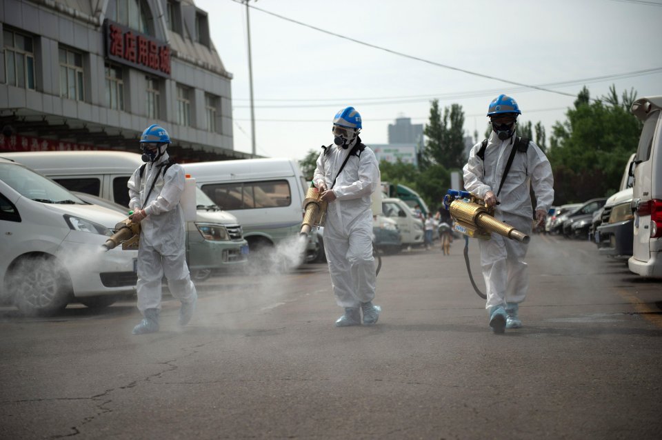 Beijing has disinfected 276 farm produce markets and closed 11 underground markets on Tuesday to curb the spread of coronavirus