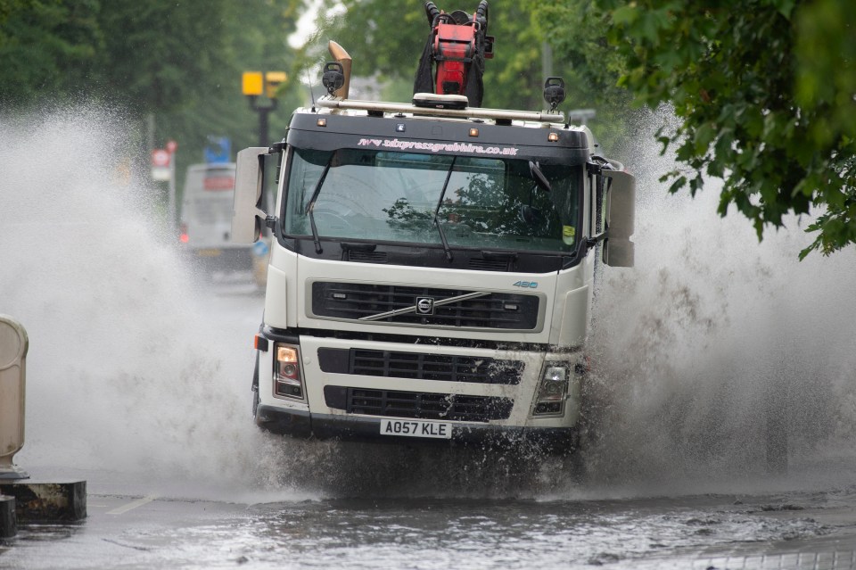  Flooding has caused havoc on roads