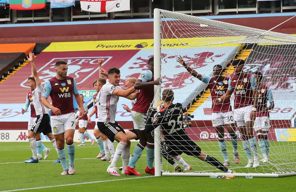  Sheffield United had a blatant goal ruled out