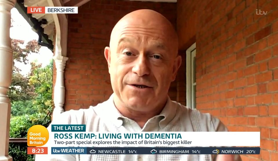  Ross Kemp gave viewers a heartbreaking update on Barbara's condition