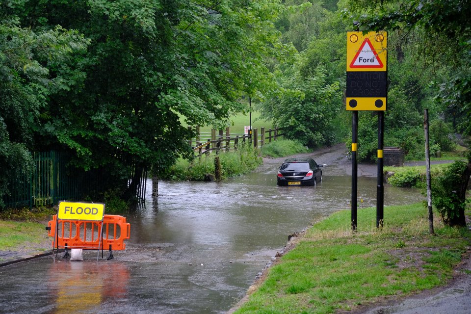  The floods have caused problems for transport