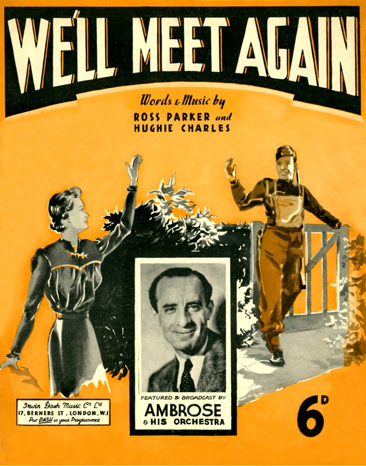 Score cover for We'll Meet Again