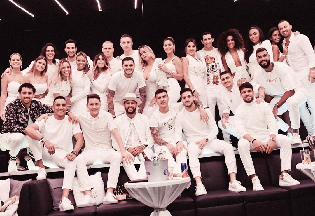 Neymar hosted a star-studded birthday bash in February