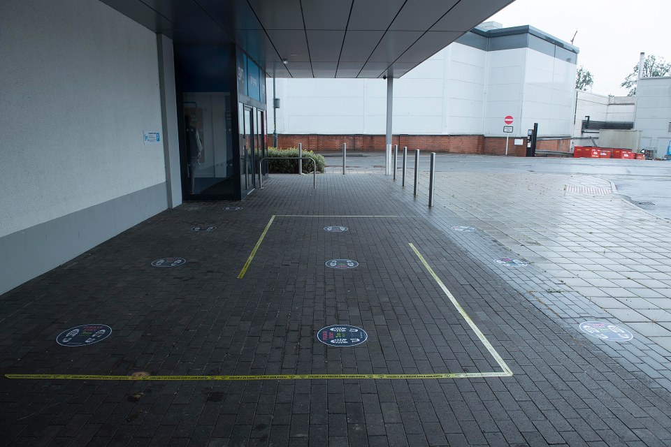 You'll see queue markers outside The Gym Group venues