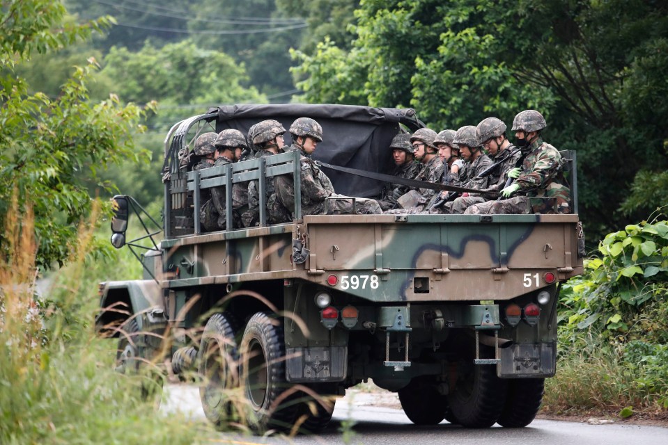 South Korean troops have been sent to the border as tensions grow