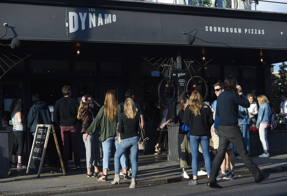 A Putney bar has reopened already serving takeaway pints for punters