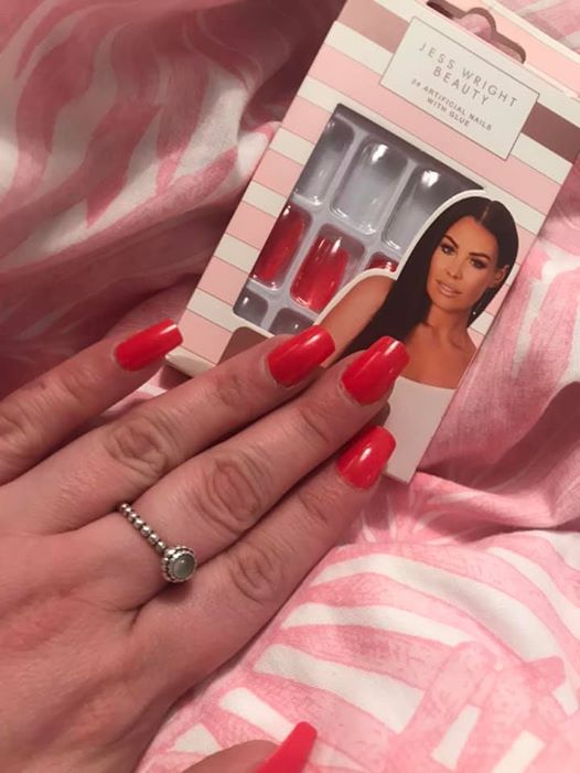 A shopper said people have complimented her Poundland false nails during lockdown