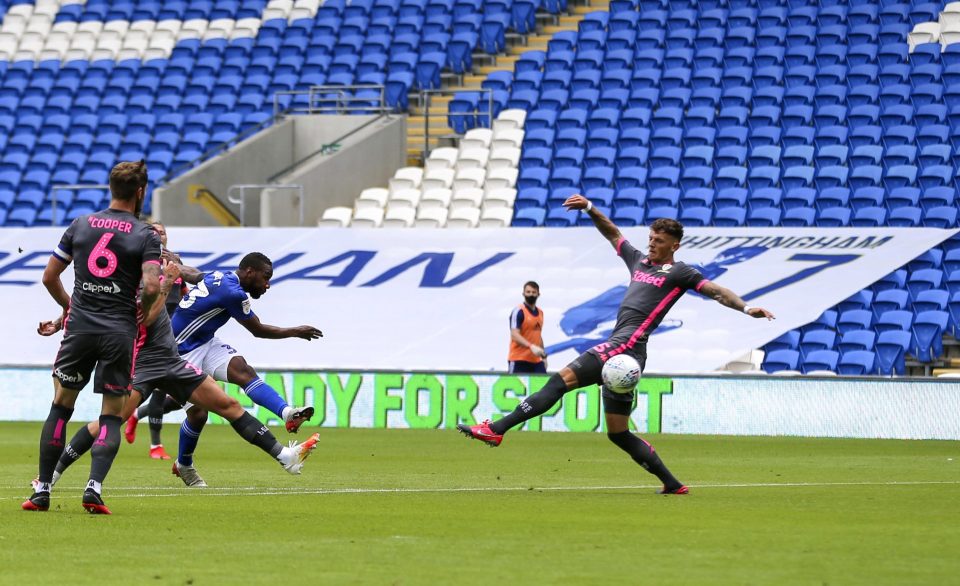  Junior Hoilett set Cardiff on their way with a brilliant left-footed strike