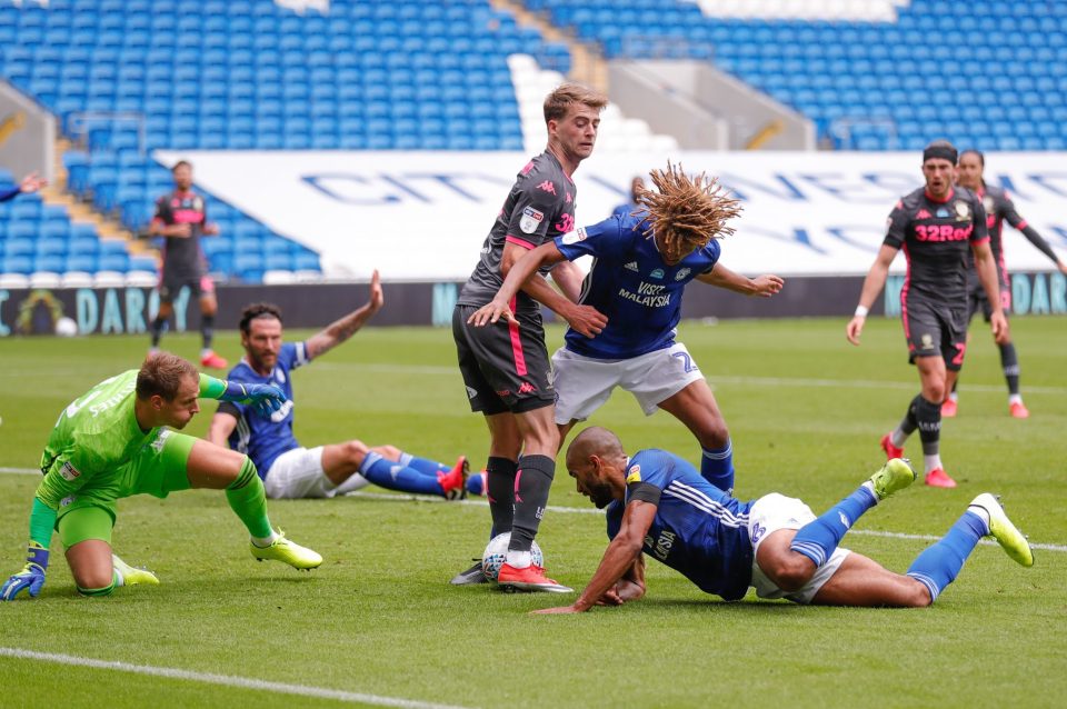  Patrick Bamford had a wretched day in front of goal