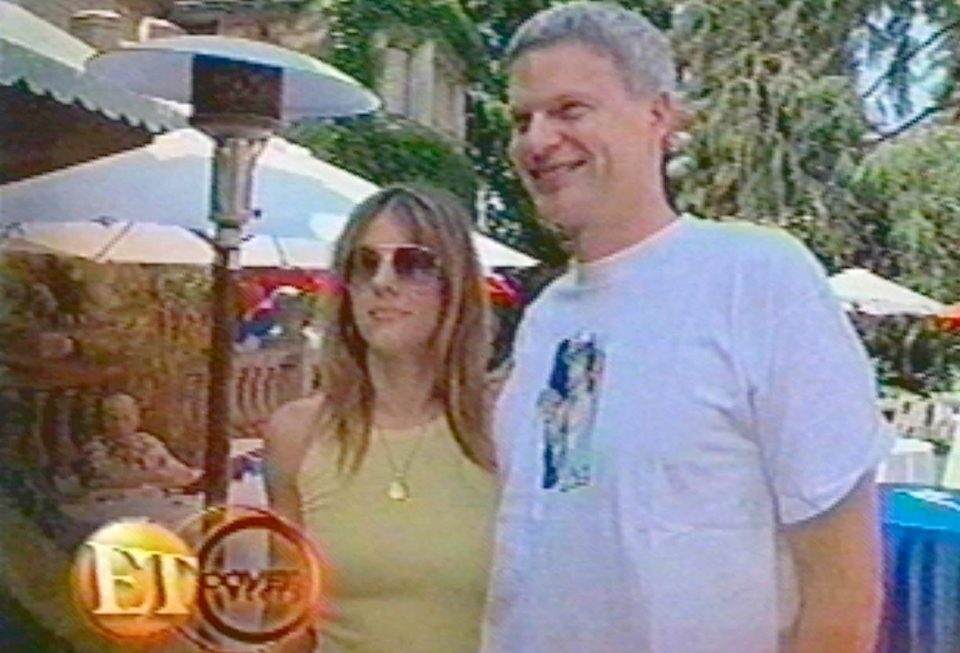  The couple attended Hugh Hefner's July 4th blowout in 2001 together