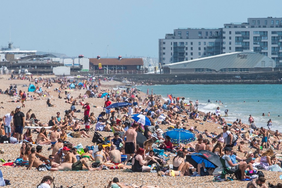 New apps could help you find emptier beaches during the busy summer holidays in the UK