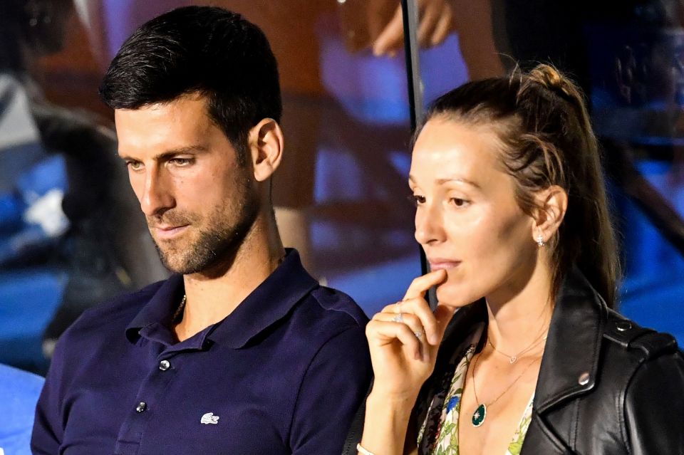  Both Djokovic and his wife Jelena have tested positive for coronavirus