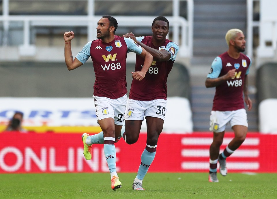  Ahmed Elmohamady's equaliser secured a vital point for Villa